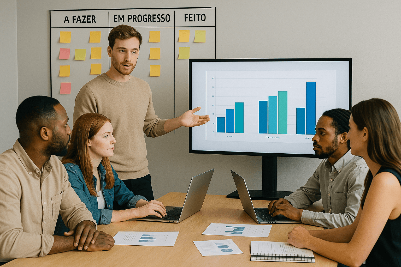 Escritório moderno da Controle Consultoria